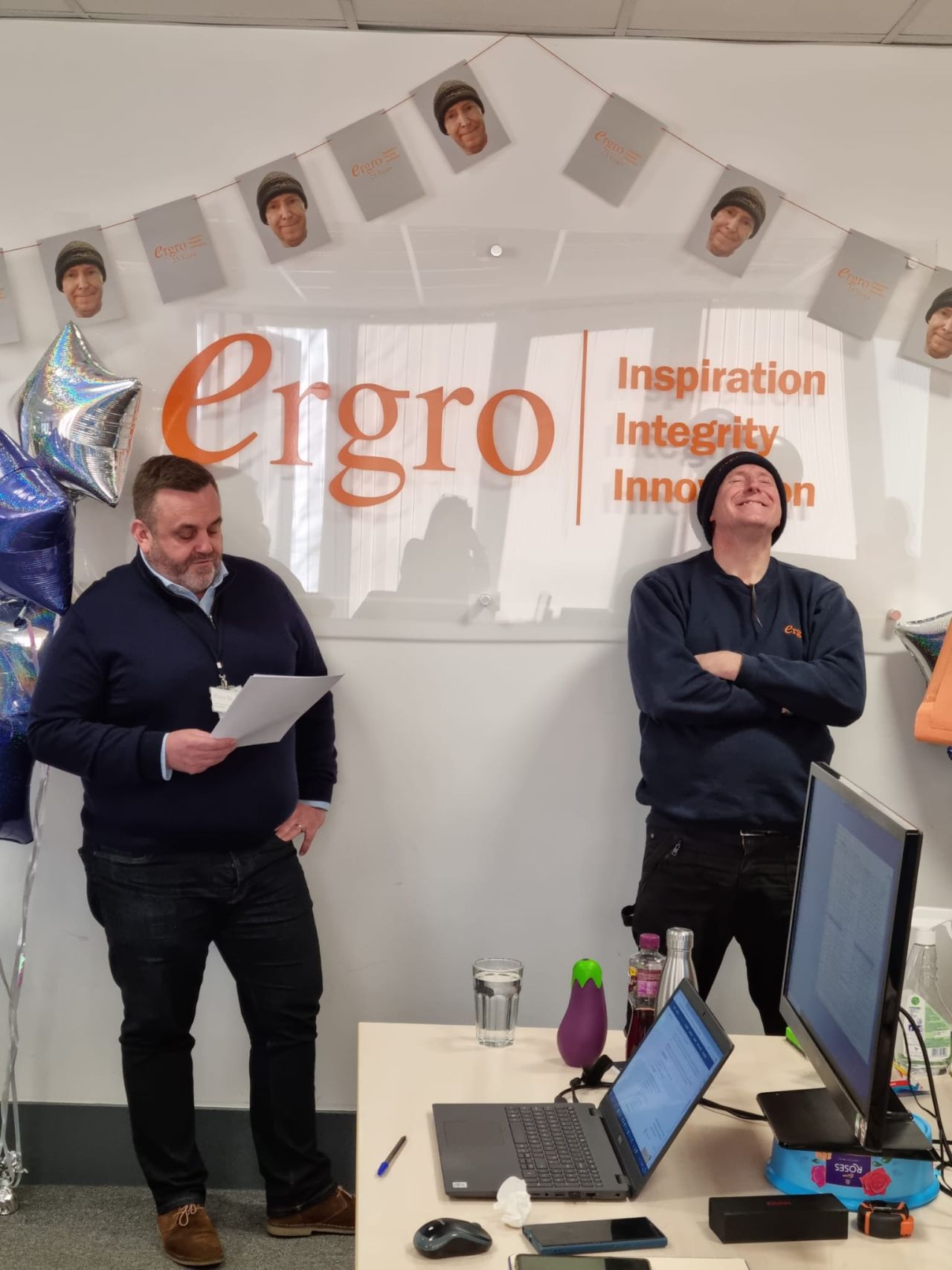 Marking Milestones – Andy Banham Celebrates 25 Years at Ergro! 